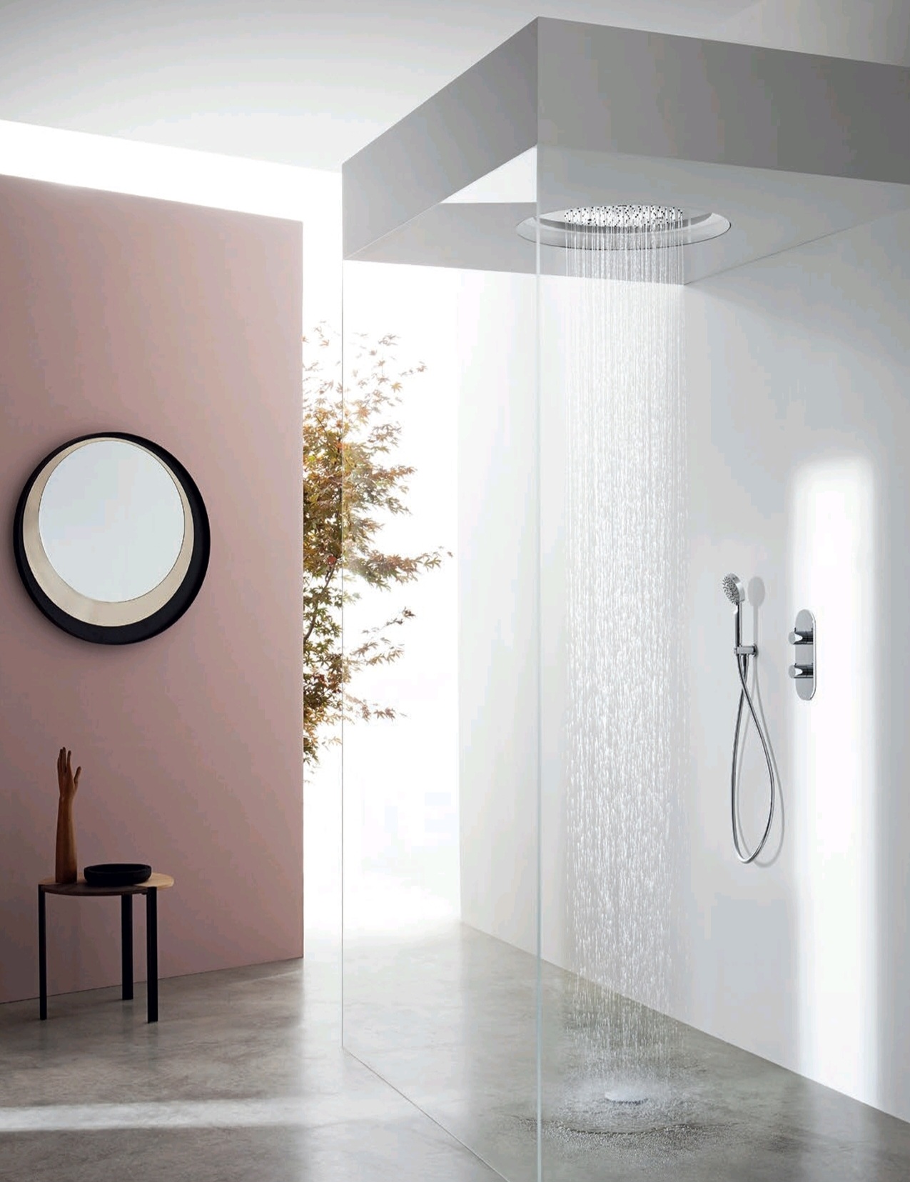 graff design waterfall shower