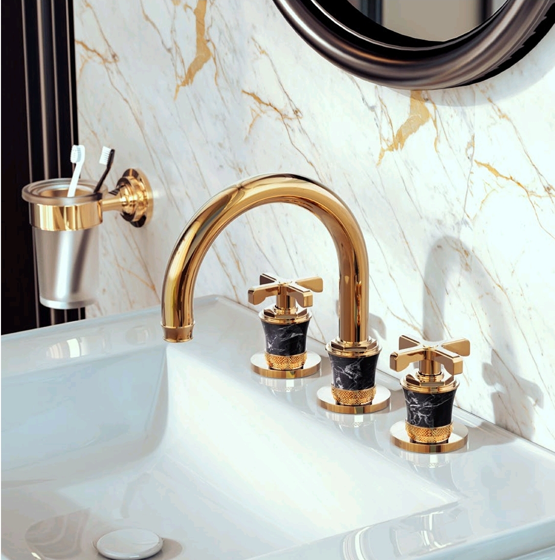 graff design gold classical faucet